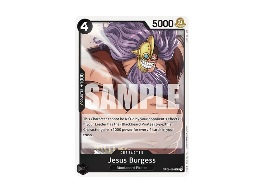 Jesus Burgess R [OP09-086] [EN] (Booster Pack "Emperors in the New World")