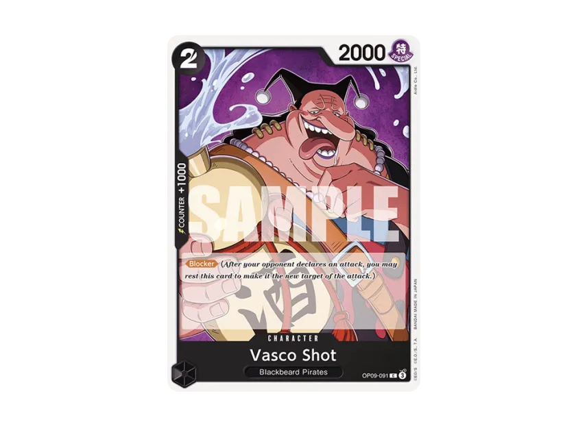 Vasco Shot C [OP09-091] [EN] (Booster Pack "Emperors in the New World")