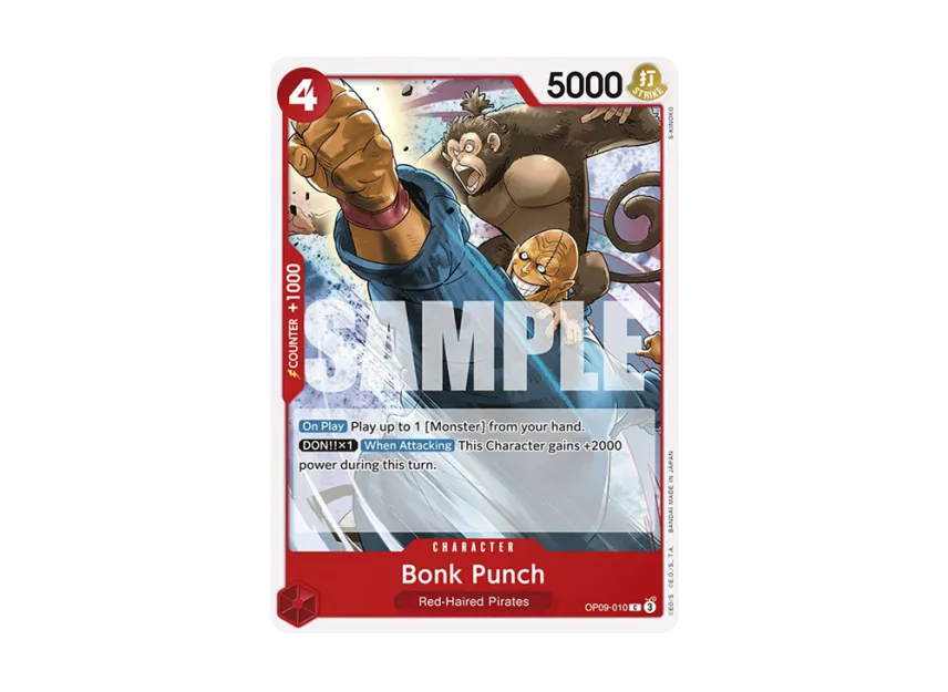 Bonk Punch C [OP09-010] [EN] (Booster Pack "Emperors in the New World")