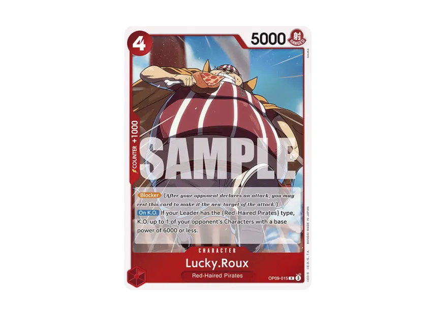 Lucky.Roux R [OP09-015] [EN] (Booster Pack "Emperors in the New World")