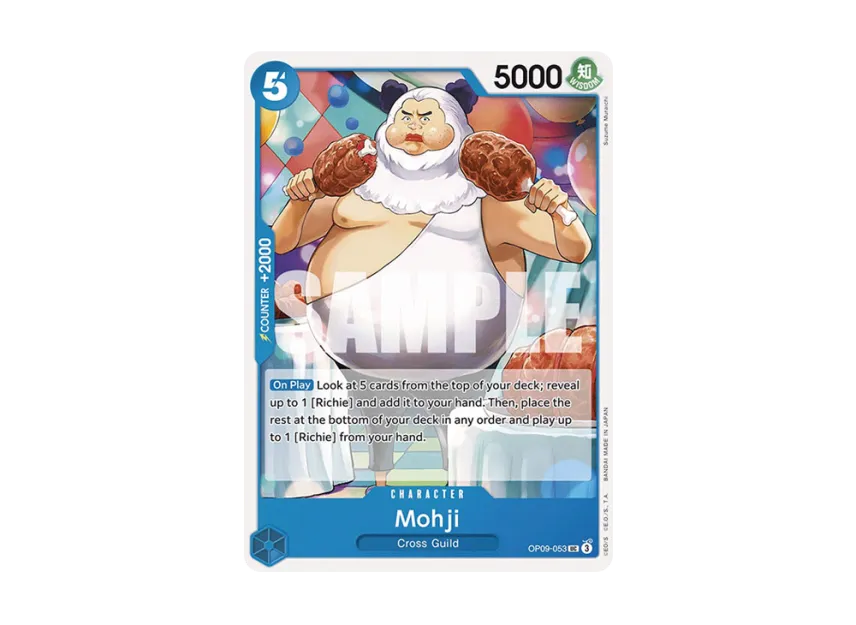 Mohji UC [OP09-053] [EN] (Booster Pack "Emperors in the New World")