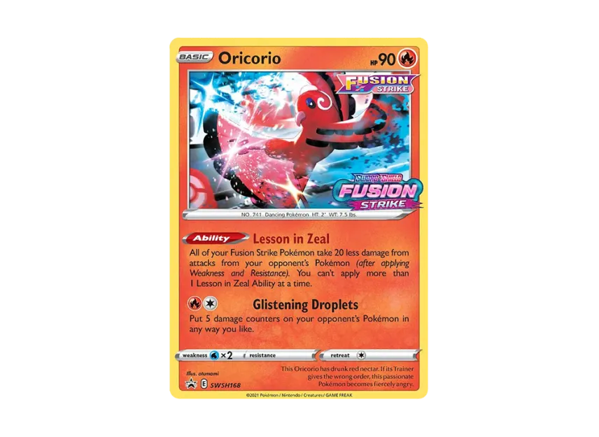 Oricorio P [SWSH168] (Sword & Shield "Promotional Card")
