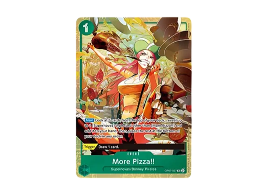 More Pizza!! UC [OP07-037] [EN] (Premium Card Collection "Best Selection Vol.4")