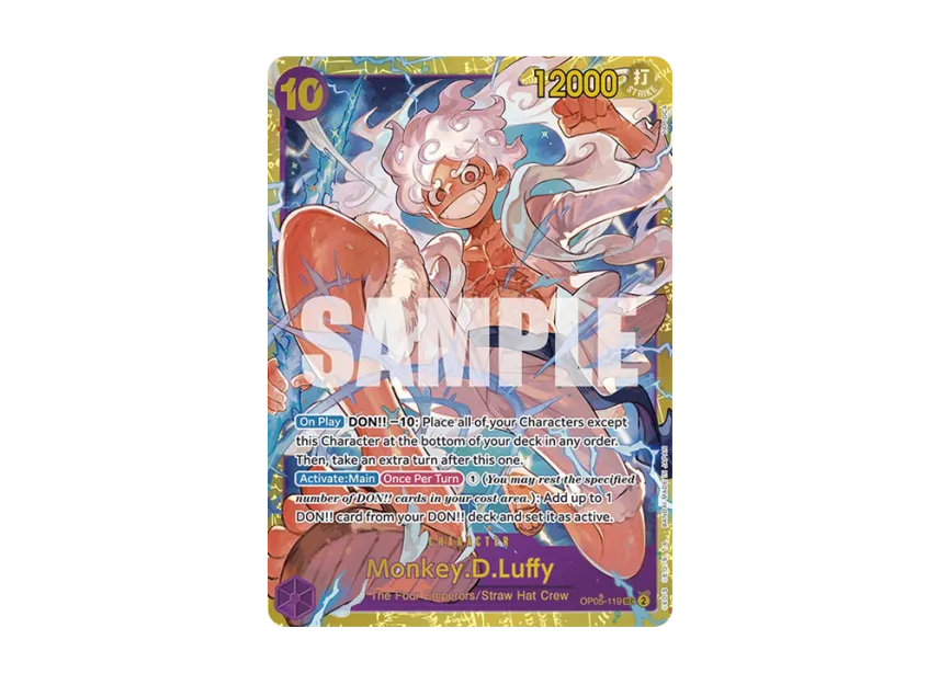 Monkey.D.Luffy SEC [OP05-119] [EN] (Premium Booster "ONE PIECE CARD THE BEST")