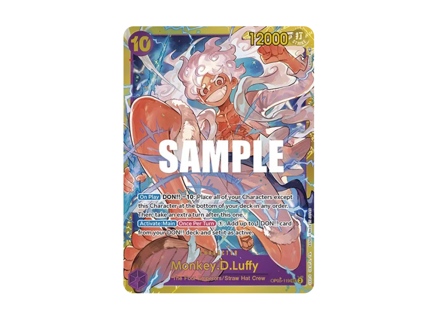 Monkey.D.Luffy SEC [OP05-119] [EN] (Booster Pack "Awakening Of The New Era")