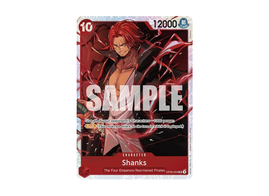 Shanks SR [OP09-004] [EN] (Booster Pack "Emperors in the New World")