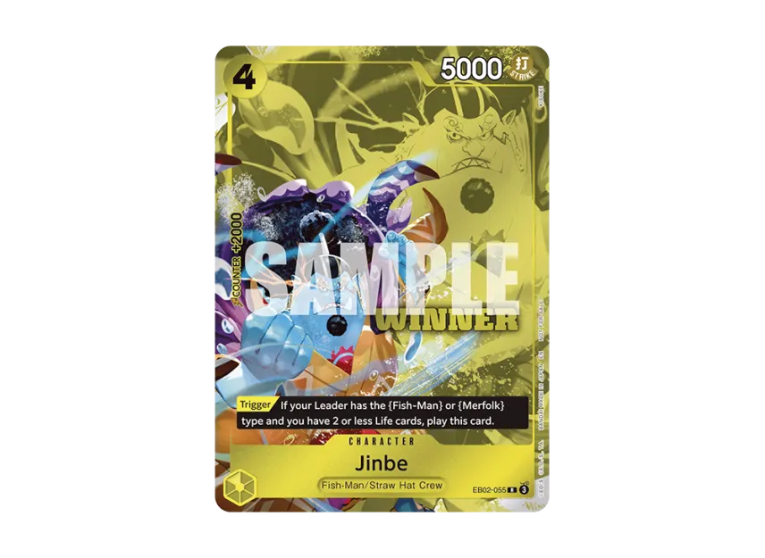 Jinbe R [EB02-055] [EN] (Promotional Card "Winner Pack 2025 Vol.3")