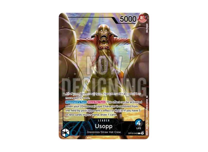 Usopp L [OP10-042] [EN] (Promotional Card "Official Playmat Limited Edition Vol.3")