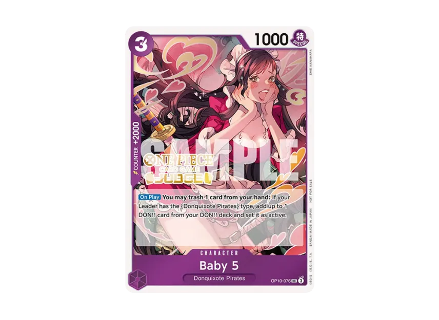 Baby 5 UC [OP10-076] [EN] (Promotional Card "Judge Pack Vol.5")