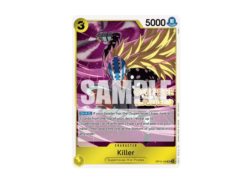 Killer UC [OP10-106] [EN] (Promotional Card "Judge Pack Vol.5")