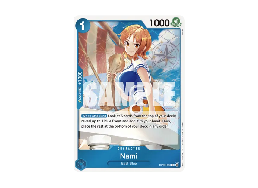 Nami R [OP09-050] [EN] (Booster Pack "Emperors in the New World")