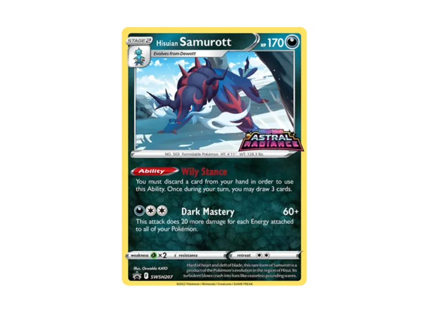 Hisuian Samurott P [SWSH207] (Sword & Shield "Promotional Card")