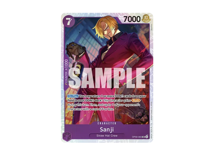 Sanji SR [OP09-065] [EN] (Booster Pack "Emperors in the New World")