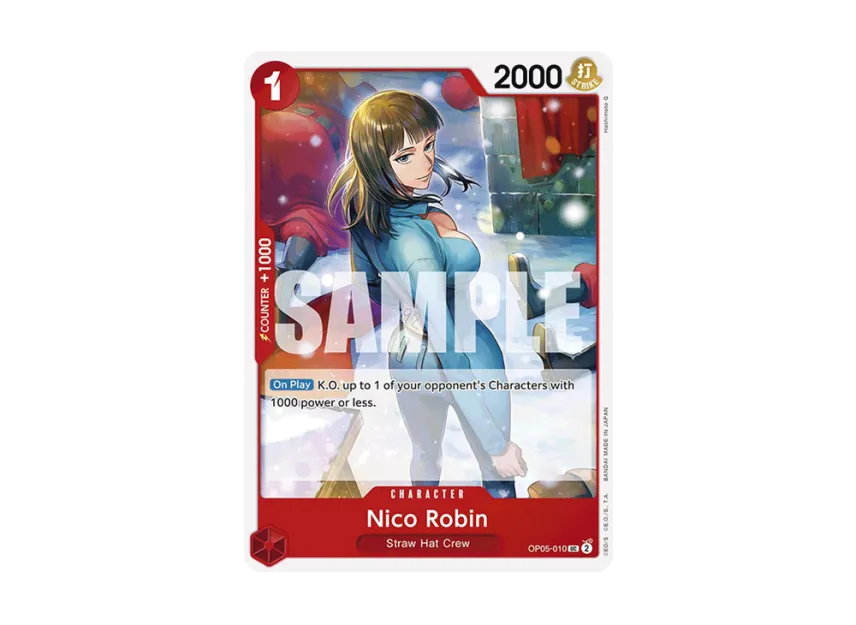 Nico Robin UC [OP05-010] [EN] (Premium Booster "ONE PIECE CARD THE BEST")