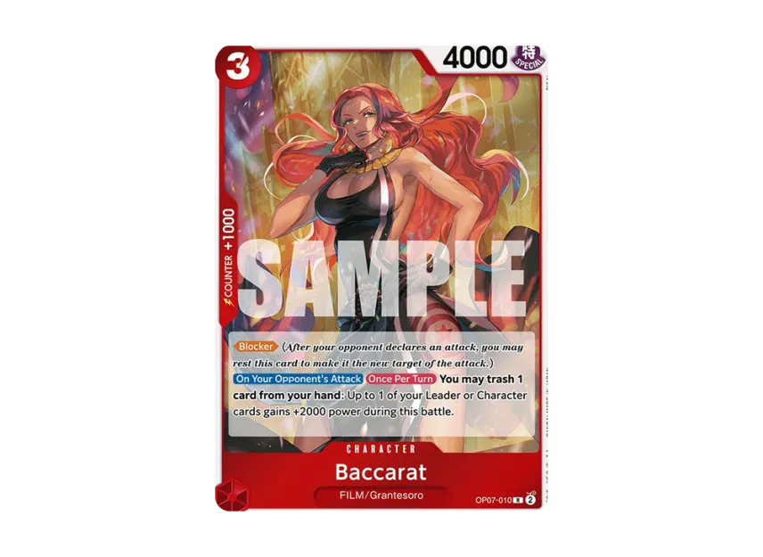 Baccarat R [OP07-010] [EN] (Booster Pack "500 Years In The Future")