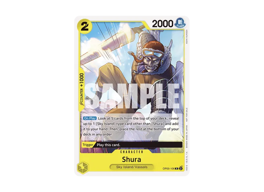 Shura R [OP05-106] [EN] (Promotional Card "Tournament Pack Vol.7")