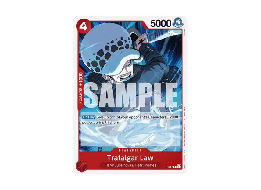 Trafalgar Law P [P-017] [EN] (Promotional Card "Tournament Pack Vol.7")