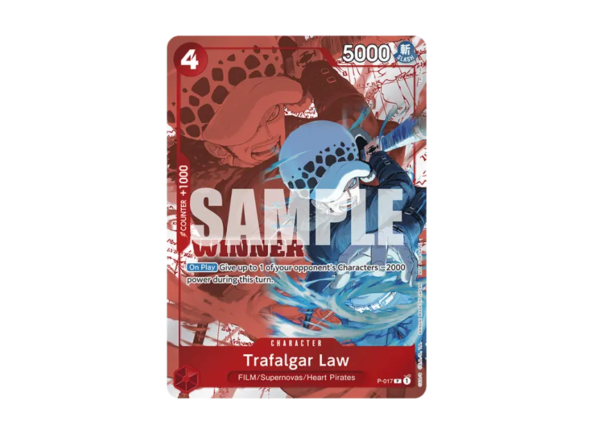 Trafalgar Law P [P-017] [EN] (Promotional Card "Tournament Pack Vol.7 -Winner-")
