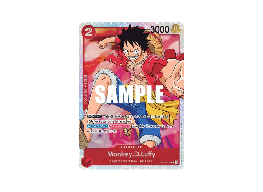 Monkey.D.Luffy SR [OP01-024] [EN] (Booster Pack "ROMANCE DAWN")