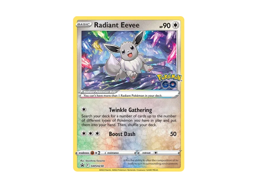 Radiant Eevee P [SWSH230] (Sword & Shield "Promotional Card")