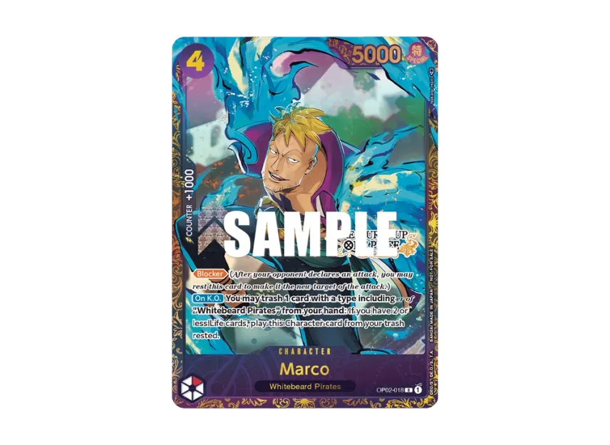 Marco R-P [OP02-018] [EN] (Promotional Card "Treasure Cup")