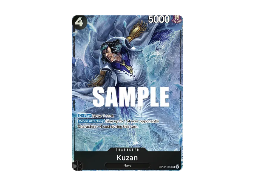 Kuzan SR-P [OP02-096] [EN] (Booster Pack "Paramount War")