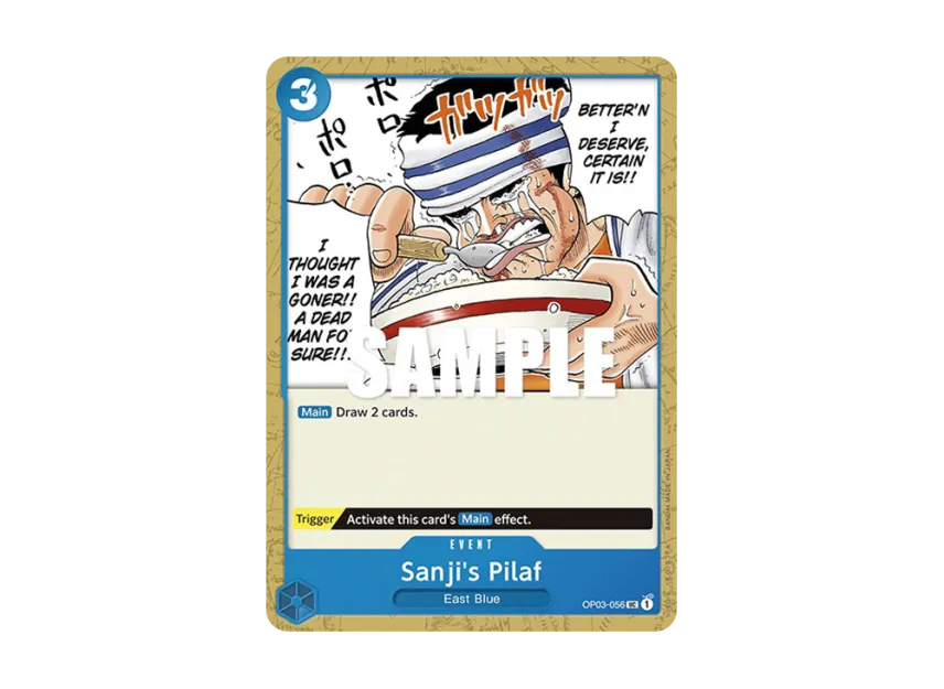 Sanji's Pilaf UC [OP03-056] [EN] (Booster Pack "Pillars Of Strength")