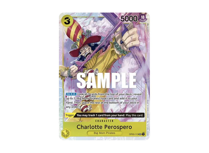 Charlotte Perospero SR [OP03-113] [EN] (Booster Pack "Pillars Of Strength")