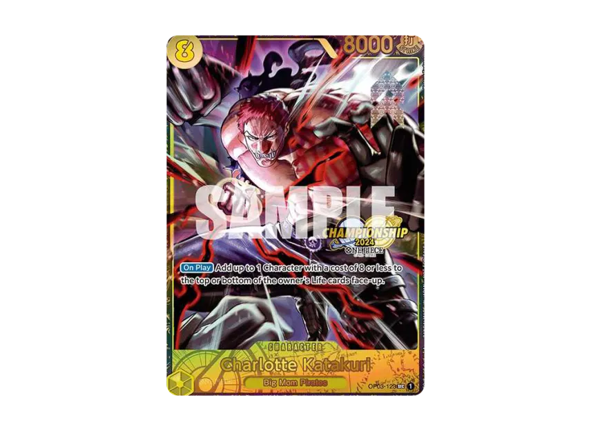 Charlotte Katakuri SEC [OP03-123] [EN] (Promotional Card "Championship 2024 Offline Regional Top 16")
