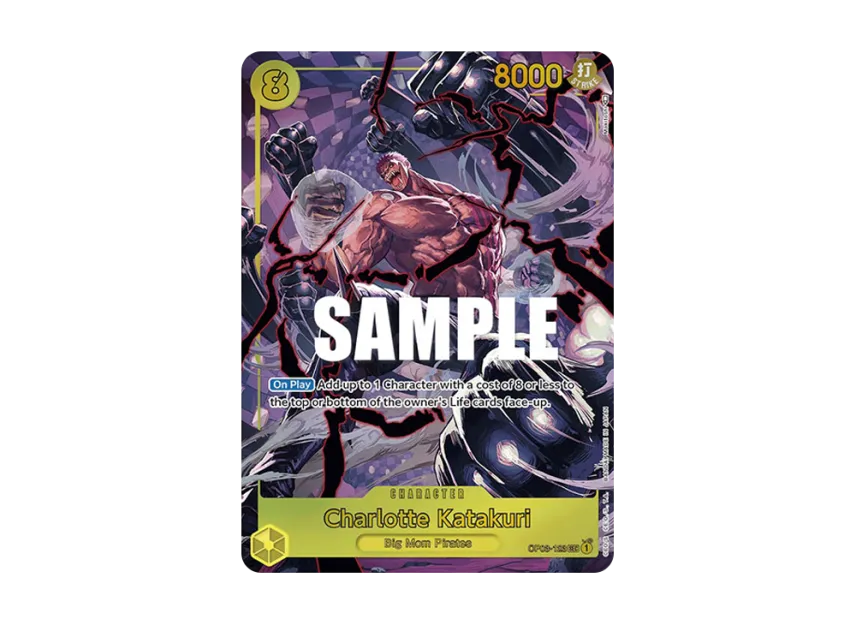 Charlotte Katakuri SEC-P [OP03-123] [EN] (Booster Pack "Pillars Of Strength")
