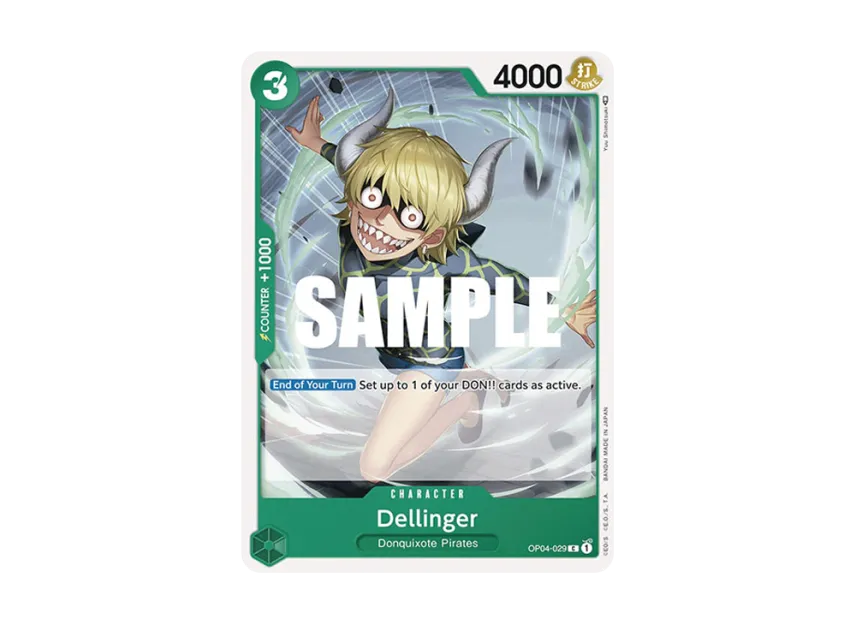 Dellinger C [OP04-029] [EN] (Booster Pack "Kingdoms Of Intrigue")