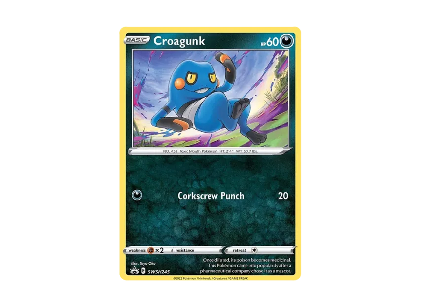 Croagunk P [SWSH245] (Sword & Shield "Promotional Card")