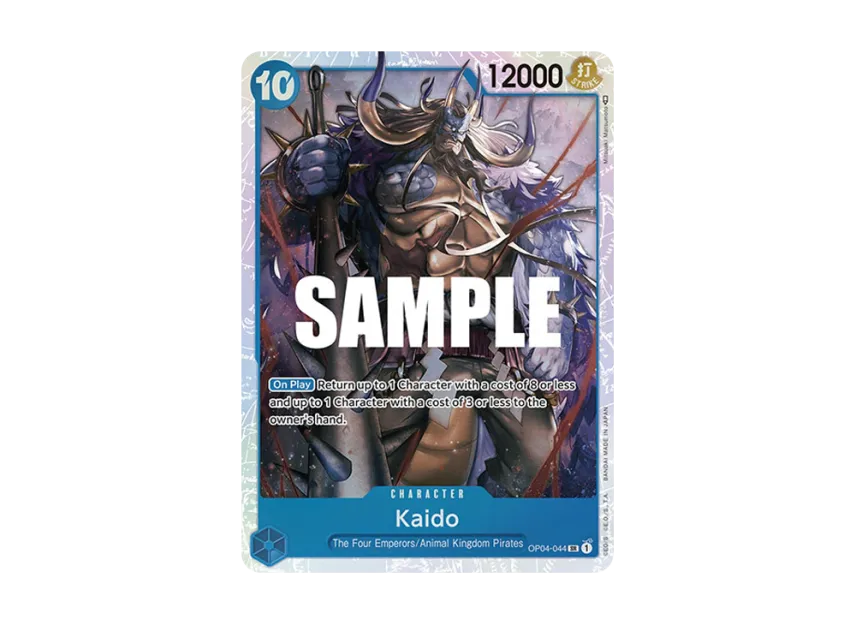 Kaido SR [OP04-044] [EN] (Booster Pack "Kingdoms Of Intrigue")