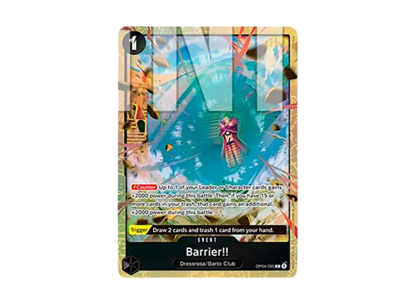 Barrier!! C [OP04-095] [EN] (Premium Card Collection "Best Selection Vol.2")