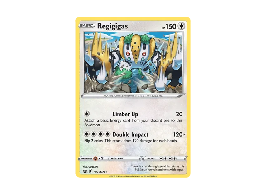 Regigigas P [SWSH247] (Sword & Shield "Promotional Card")