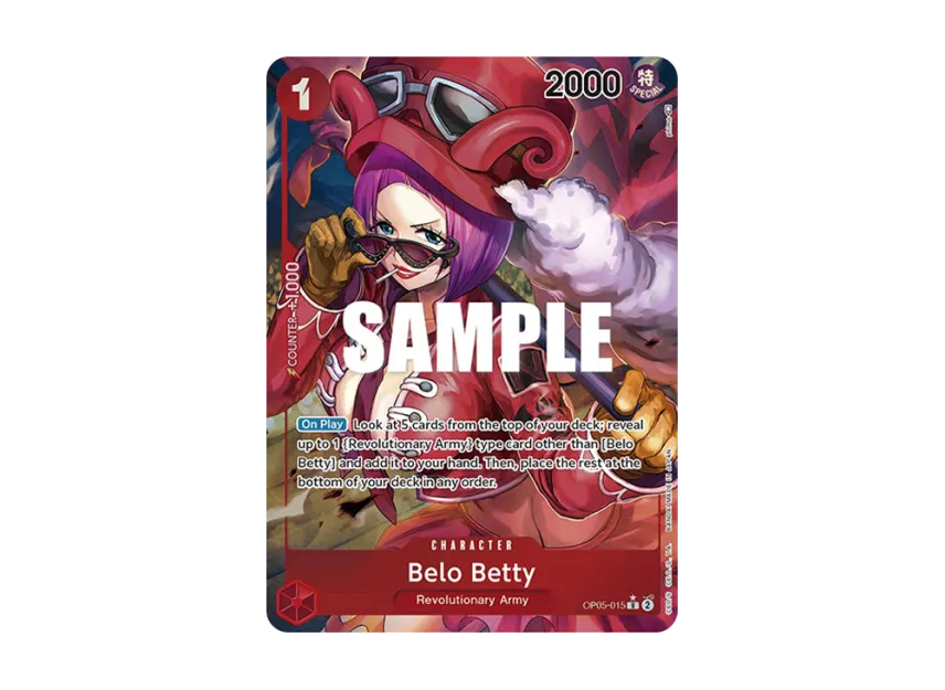 Belo Betty R-P [OP05-015] [EN] (Booster Pack "Awakening Of The New Era")