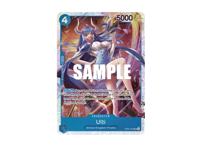 Ulti SR [OP05-043] [EN] (Booster Pack "Awakening Of The New Era")
