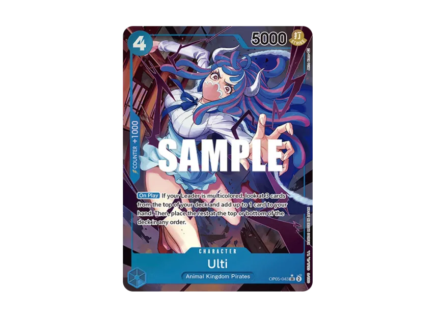 Ulti SR-P [OP05-043] [EN] (Booster Pack "Awakening Of The New Era")