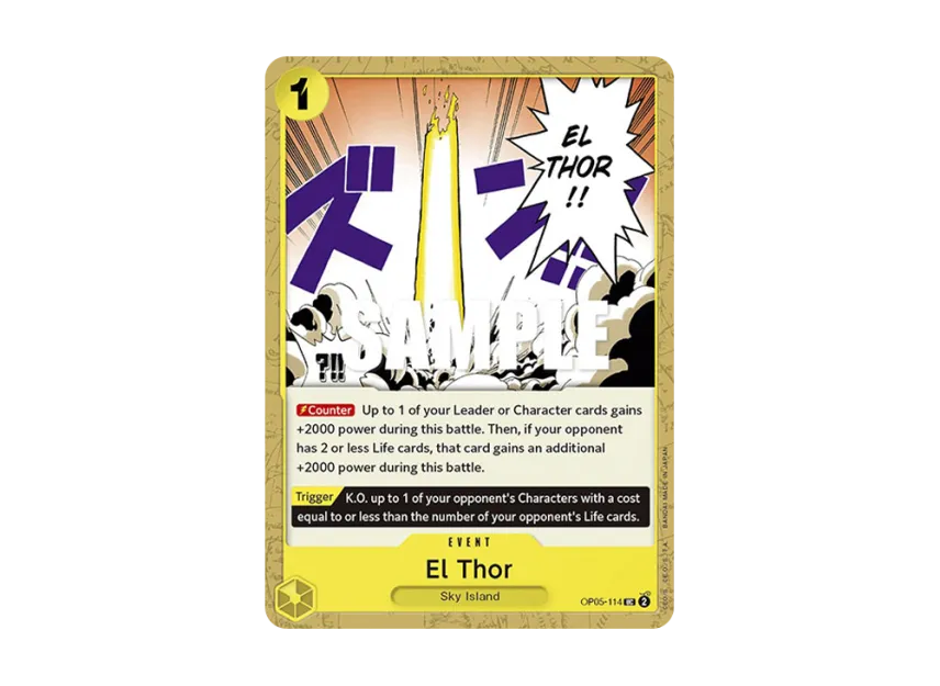 El Thor UC [OP05-114] [EN] (Booster Pack "Awakening Of The New Era")