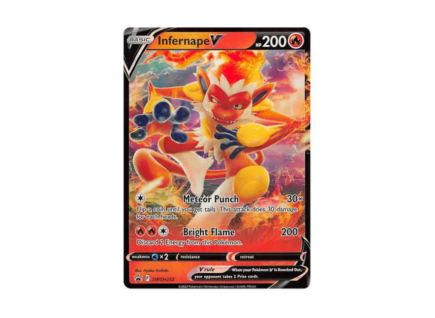 Infernape V P [SWSH252] (Sword & Shield "Promotional Card")