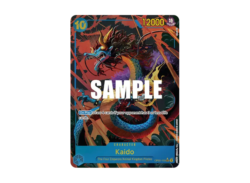 Kaido SEC-P [OP05-118] [EN] (Booster Pack "Awakening Of The New Era")