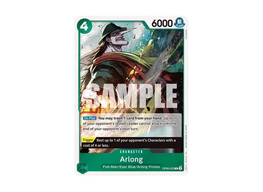 Arlong R [OP06-023] [EN] (Booster Pack "Wings Of The Captain")
