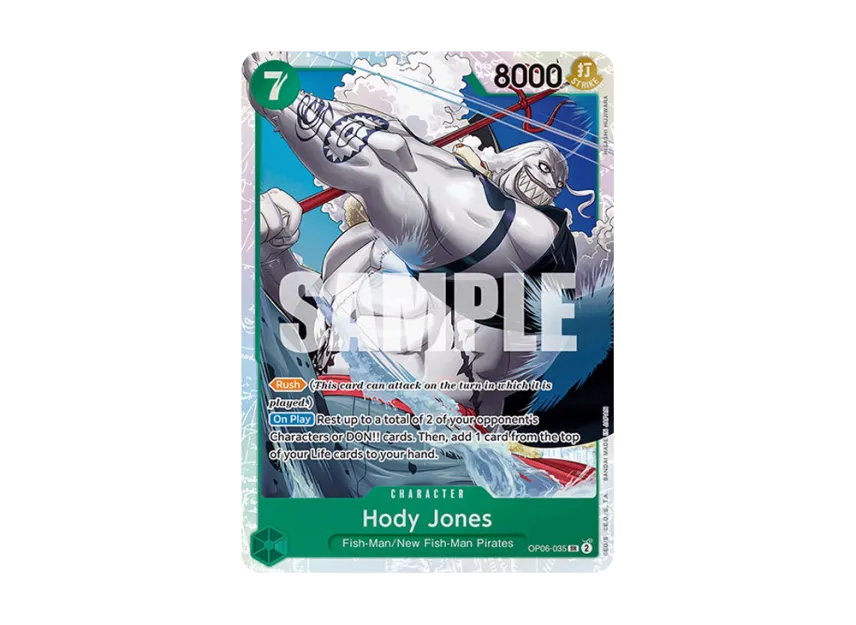 Hody Jones SR [OP06-035] [EN] (Booster Pack "Wings Of The Captain")