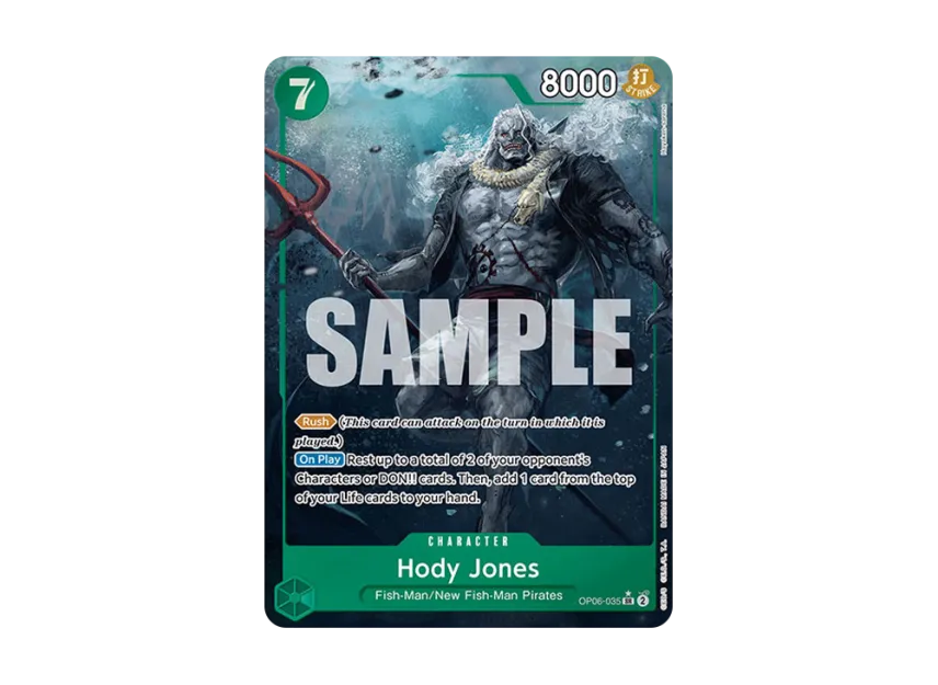 Hody Jones SR-P [OP06-035] [EN] (Booster Pack "Wings Of The Captain")