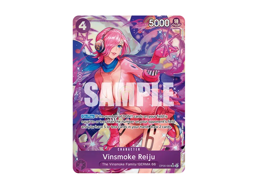 Vinsmoke Reiju SR-P [OP06-069] [EN] (Booster Pack "Wings Of The Captain")