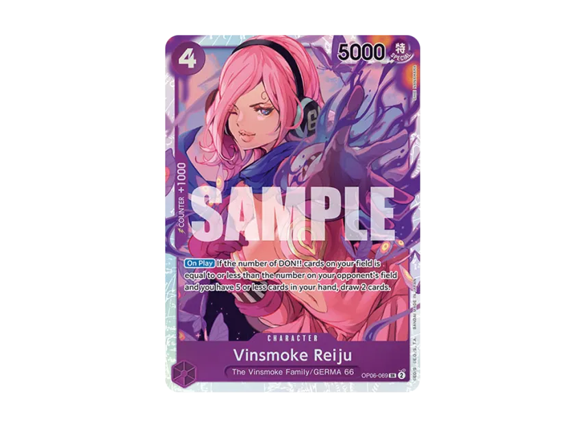 Vinsmoke Reiju SR [OP06-069] [EN] (Booster Pack "Wings Of The Captain")