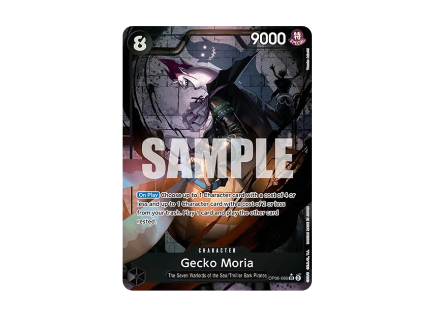 Gecko Moria SR-P [OP06-086] [EN] (Booster Pack "Wings Of The Captain")