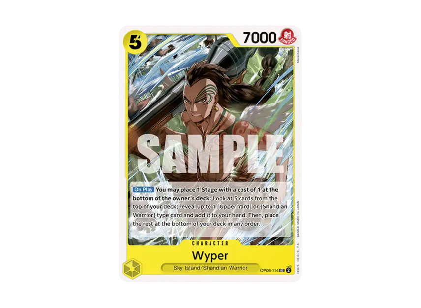 Wyper UC [OP06-114] [EN] (Booster Pack "Wings Of The Captain")