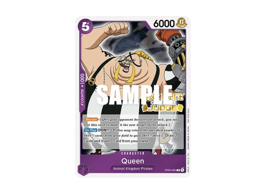 Queen C [ST04-005] [EN] (Promotional Card "Judge Pack Vol.2")