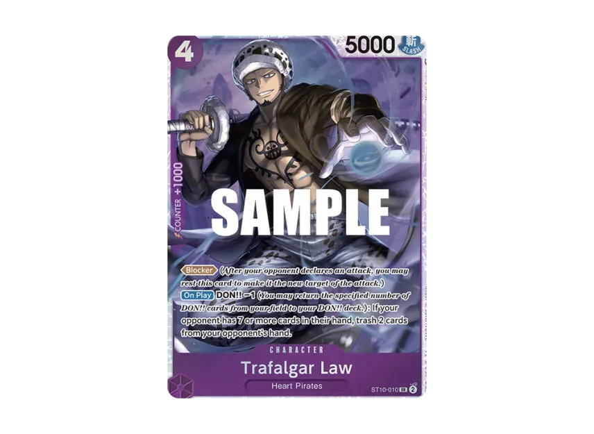 Trafalgar Law SR [ST10-010] [EN] (Ultra DecK "The Three Captains")